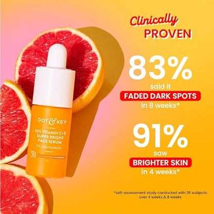Vitamin C + E Face Serum with 5% Niacinamide