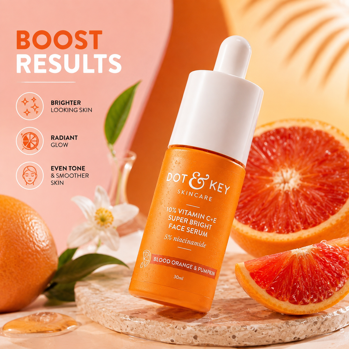 Vitamin C + E Face Serum with 5% Niacinamide